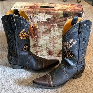 Old gringo Route 66 boots